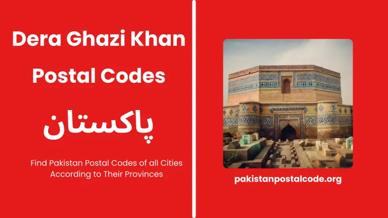 Dera Ghazi Khan Postal Code