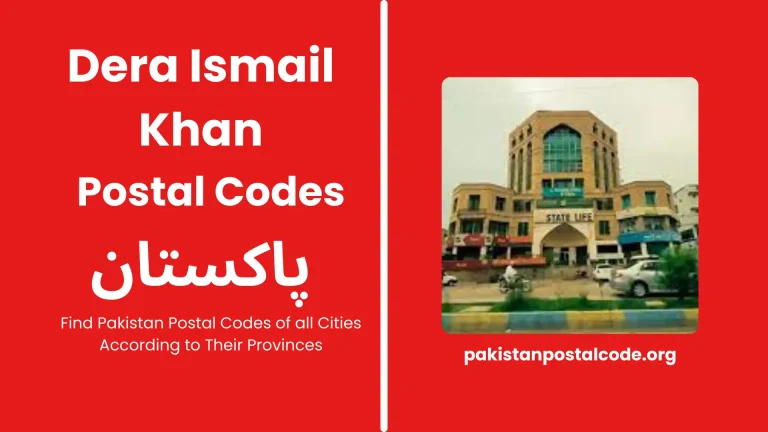 Dera Ismail Khan Postal Code