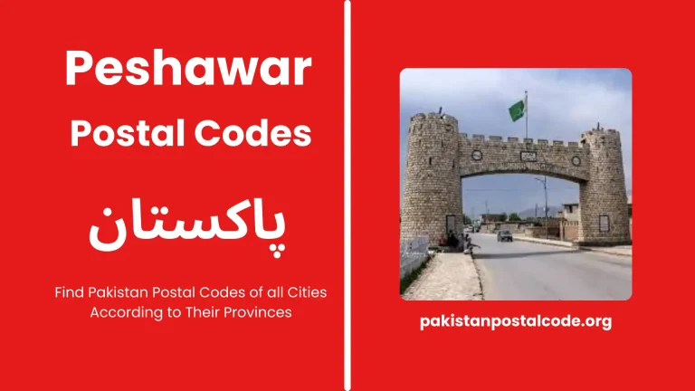 Peshawar Postal Code - Peshawar Zip Code